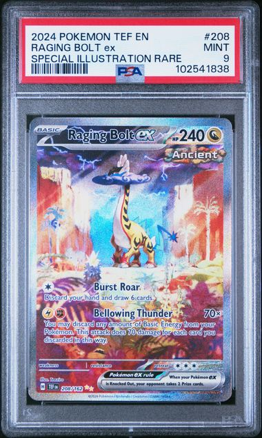 raging bolt pokemon card EX 208/162 - Temporal Forces - 2024 Printing:M15 29 pikachu fleece blanket It also has a ZAPDOS Gx Multi Pokemon