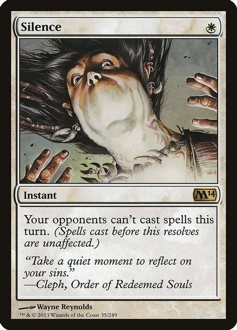 Silence - Magic 2014 (M14) (Foil)