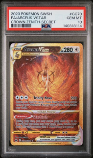 Arceus VSTAR (Secret) - GG70/GG70 - Crown Zenith: Galarian Gallery
