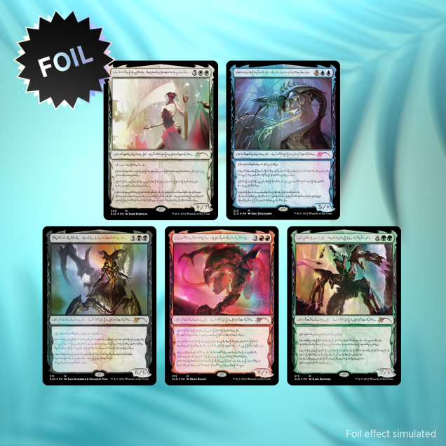 Secret Lair Drop: Phyrexian Praetors: Compleat Edition - Traditional Foil Edition