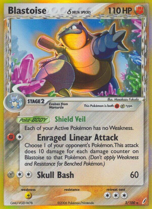 Blastoise (Delta Species) - Crystal Guardians (CG)