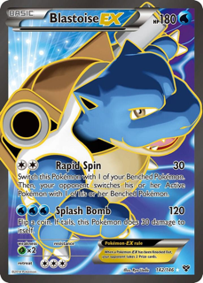 Blastoise EX (142 Full Art) - XY Base Set (XY)