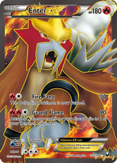 Entei EX (103 Full Art) - Dark Explorers (DEX)