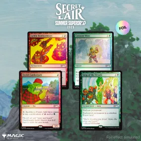 Secret Lair Drop: Summer Superdrop 2025 - Artist Series: Phil Foglio (Rainbow Foil Edition) - Secret Lair Drop Series (SLD)