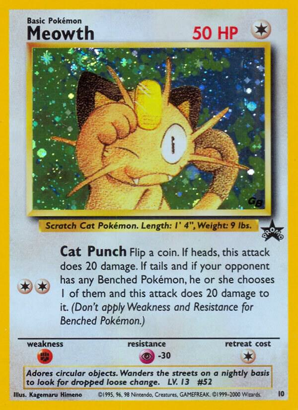 Meowth - WoTC Promo (PR)