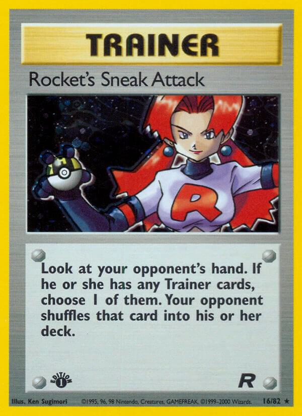 Rocket's Sneak Attack (16) - Team Rocket (TR)