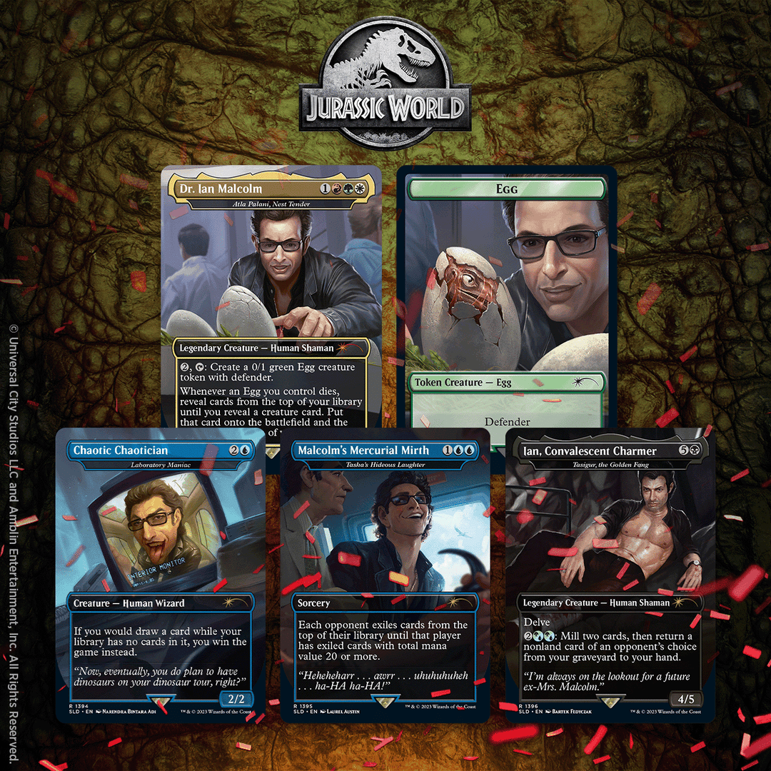 Secret Lair Drop: Secret Lair x Jurassic World: Dr. Ian Malcolm - Non-Foil Edition