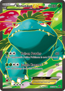 Venusaur EX (141 Full Art) - XY Base Set (XY)