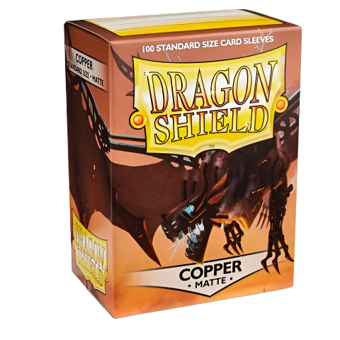 food card sleeves Dragon Shield - Copper