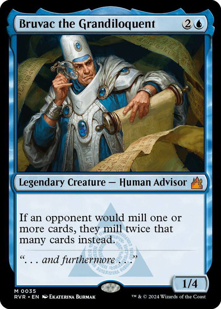 Bruvac the Grandiloquent - Ravnica Remastered (RVR)