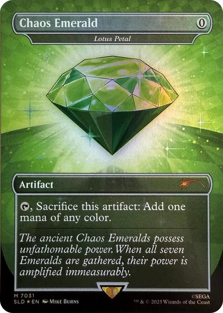 Chaos Emerald - Lotus Petal (7031) - Secret Lair Drop Series (SLD)