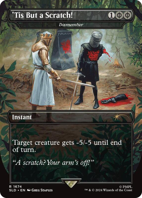'Tis But a Scratch! - Dismember - Secret Lair Drop Series (SLD)