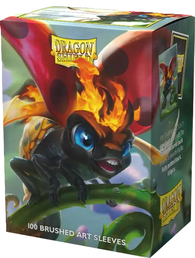 Dragon Shield Brushed Art Sleeves - The Burnbug Dragon Shield Brushed Art Sleeves - The Burnbug