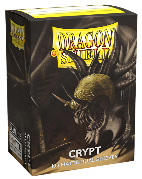 Dragon Shield Sleeves: Crypt Standard Dual Matte (Box Of 100)