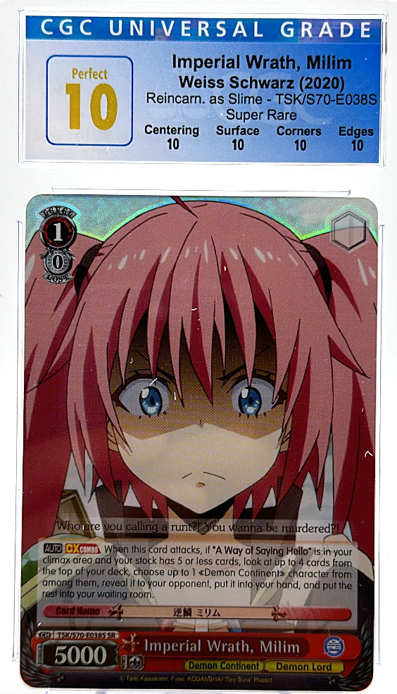 Imperial Wrath, Milim TSK/S70-E038S SR - Weiss Schwarz