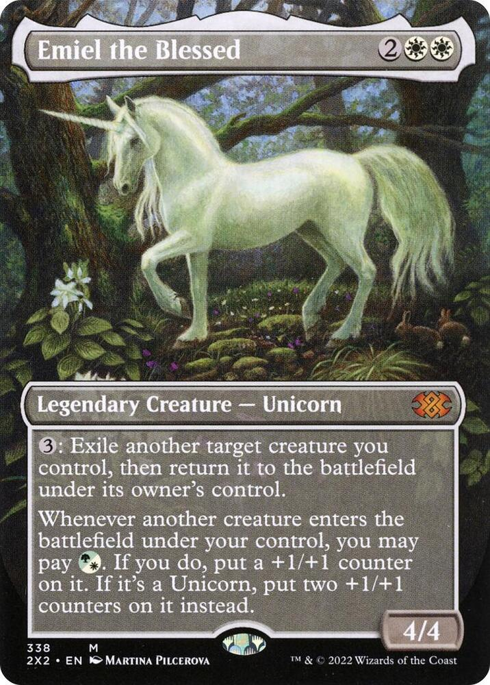 Emiel the Blessed | (Borderless) | Double Masters 2022 (2X2) | Magic: The Gathering | Cash Cards Unlimited Emiel the Blessed | (Borderless) | Double Masters 2022 (2X2) | Magic: The Gathering | Cash Cards Unlimited