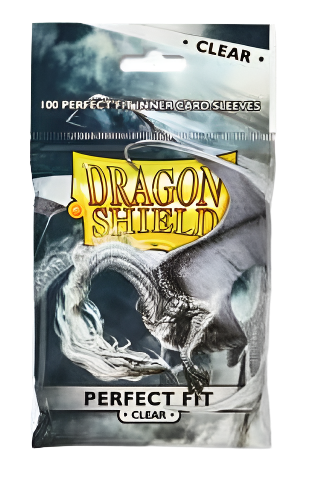 Dragon Shield Sleeves: Clear Perfect Fit (100)