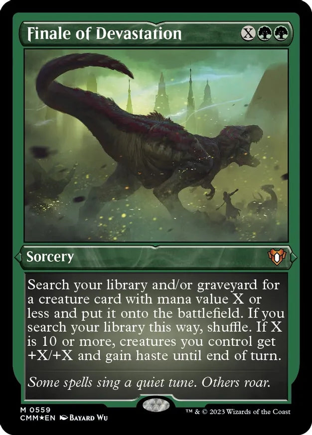 Finale of Devastation (Foil Etched) - Commander Masters (CMM)
