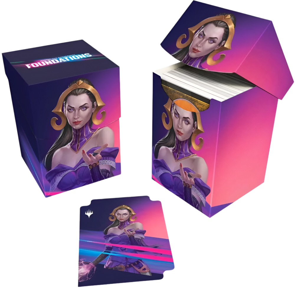 Foundations Dark 100+ Deck Box for Magic: The Gathering - Ultra Pro