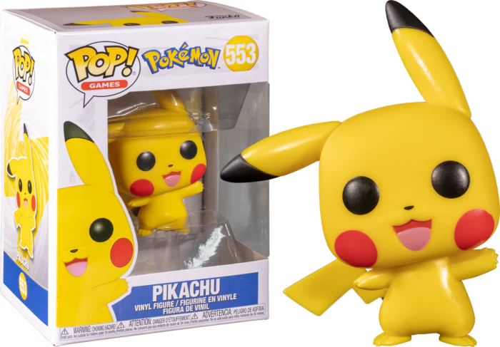 Funko Pop! Pokemon - Pikachu Waving #553