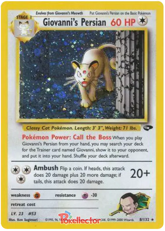 Giovanni's Persian - Gym Challenge (G2)