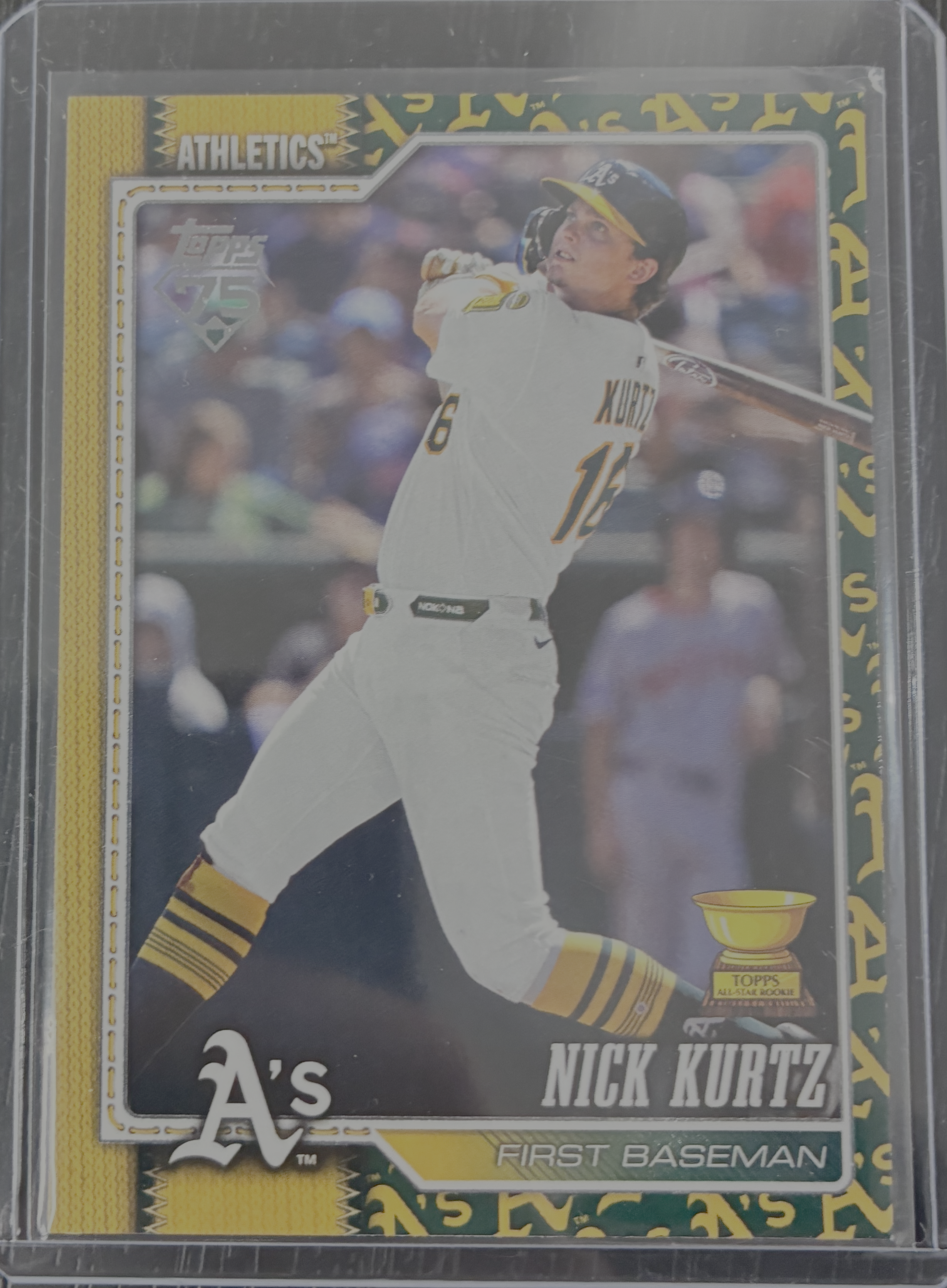 2026 Topps Series One Baseball - Nick Kurtz Team Color Border 