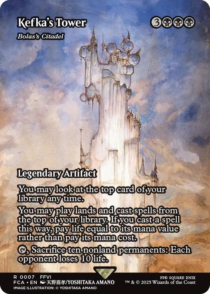 Kefka's Tower - Bolas's Citadel (Showcase) - Final Fantasy: Through the Ages (FCA)