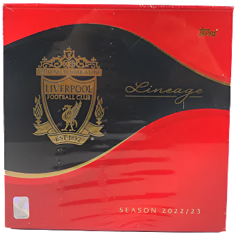 2022-23 Topps Liverpool Lineage Soccer Hobby Box