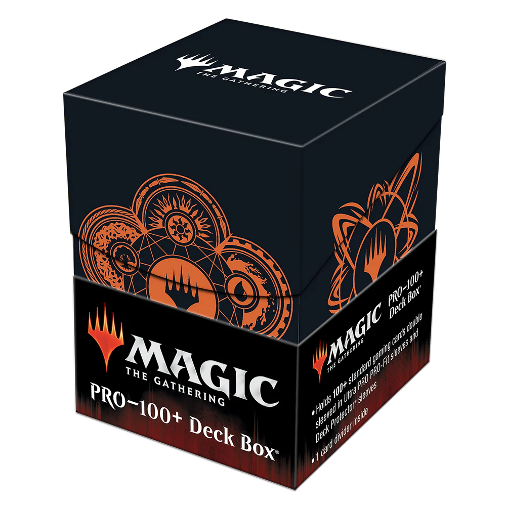 Ultra Pro Mana 7 Color Wheel 100+ Deck Box for Magic: The Gathering