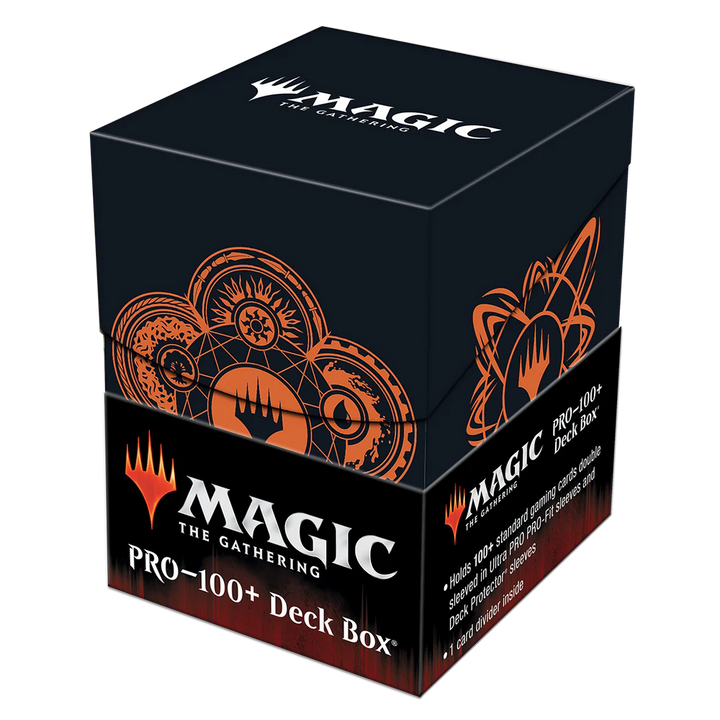 Ultra Pro Mana 7 Color Wheel 100+ Deck Box for Magic: The Gathering