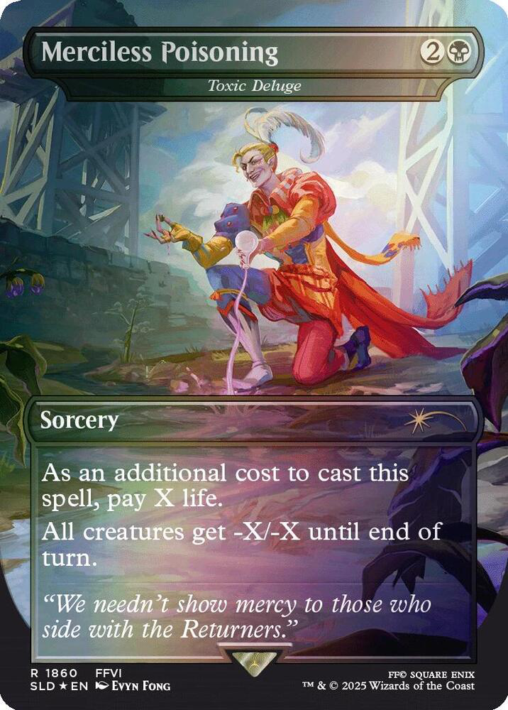 Merciless Poisoning - Toxic Deluge (Rainbow Foil) - Secret Lair Drop Series (SLD)