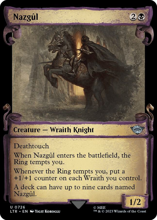 Nazgul | (0726) |(Showcase Scrolls) | Universes Beyond |The Lord of the Rings | Tales of Middle-earth (LTR) | Magic: The Gathering | Cash Cards Unlimited Nazgul | (0726) |(Showcase Scrolls) | Universes Beyond |The Lord of the Rings | Tales of Middle-earth (LTR) | Magic: The Gathering | Cash Cards Unlimited