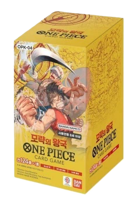 Korean) One Piece TCG: Kingdoms of Intrigue OPK-04 Booster Box – Cash Cards  Unlimited