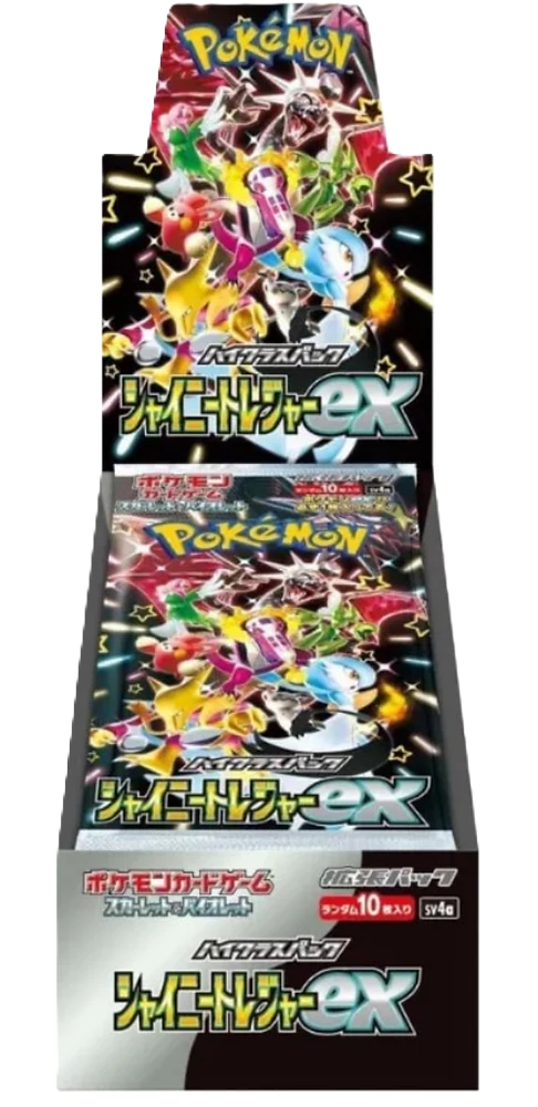 Scarlet & Violet - Shiny Treasure ex Booster Box (Japanese) Cash Cards Unlimited Scarlet & Violet - Shiny Treasure ex Booster Box (Japanese) Cash Cards Unlimited