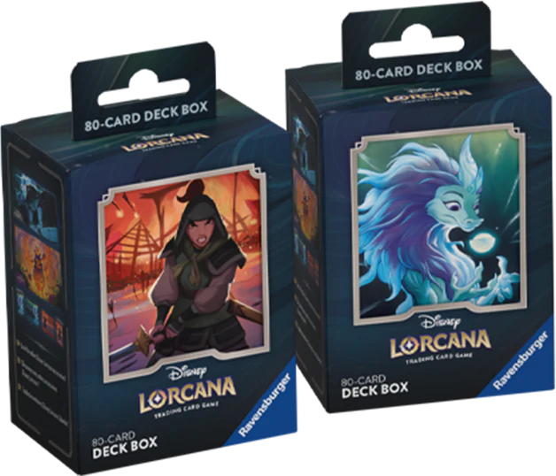 Disney - Lorcana: Rise of the Floodborn - Deck Box (Mulan) Disney - Lorcana: Rise of the Floodborn - Deck Box (Mulan)