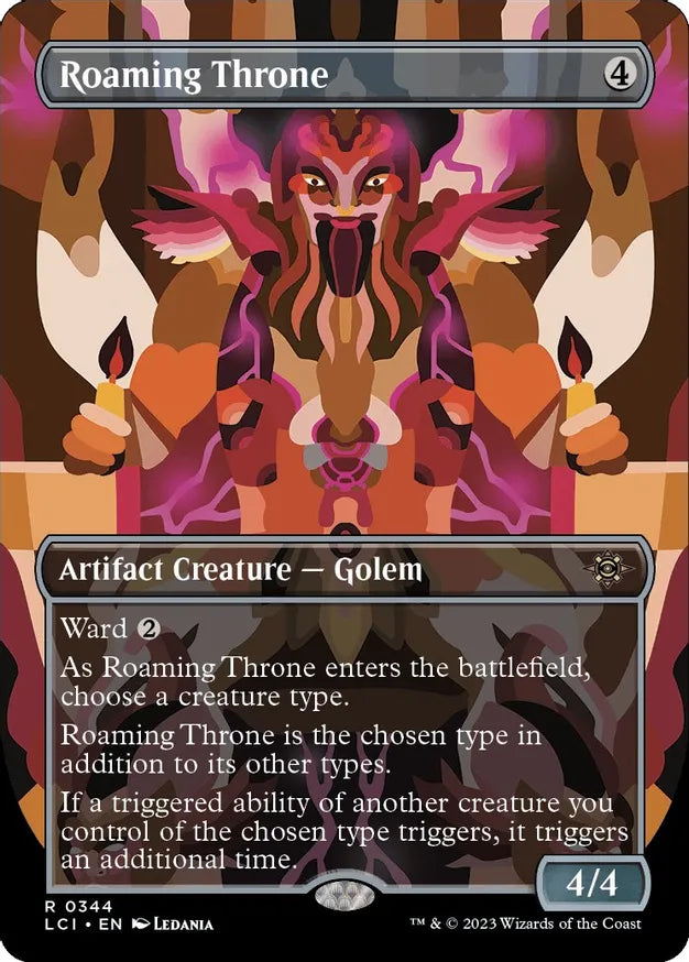 Roaming Throne (Borderless) - The Lost Caverns of Ixalan (LCI)
