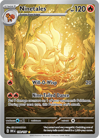 Ninetales -199/197 - SV03: Obsidian Flames (OBF)