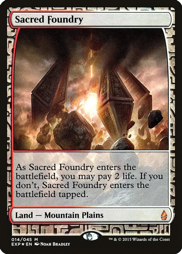 Sacred Foundry - Zendikar Expeditions (EXP)