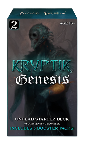 Kryptik: Genesis 2nd Wave Starter Deck (Undead)