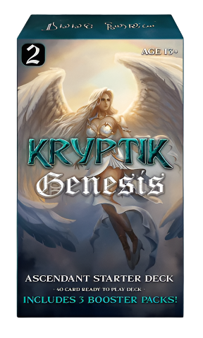 Kryptik TCG - Genesis - Ascendant Starter Deck (Wave 2) Kryptik TCG - Genesis - Ascendant Starter Deck (Wave 2)