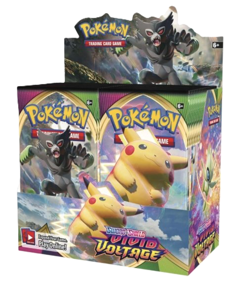 stockx vivid voltage booster box Sword & Shield