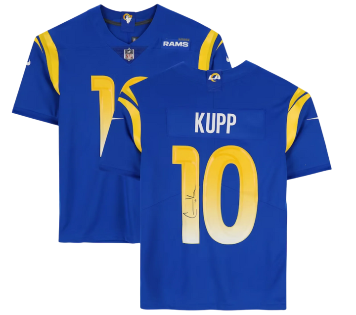 Cooper Kupp Los Angeles Rams Autographed Fanatics Authentic Nike Royal Limited Jersey