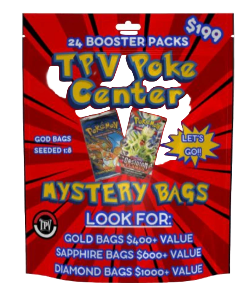 TPV Poke $199 Mystery Bag | Pokemon Booster Bundle | Cash Cards Unlimited TPV Poke $199 Mystery Bag | Pokemon Booster Bundle | Cash Cards Unlimited