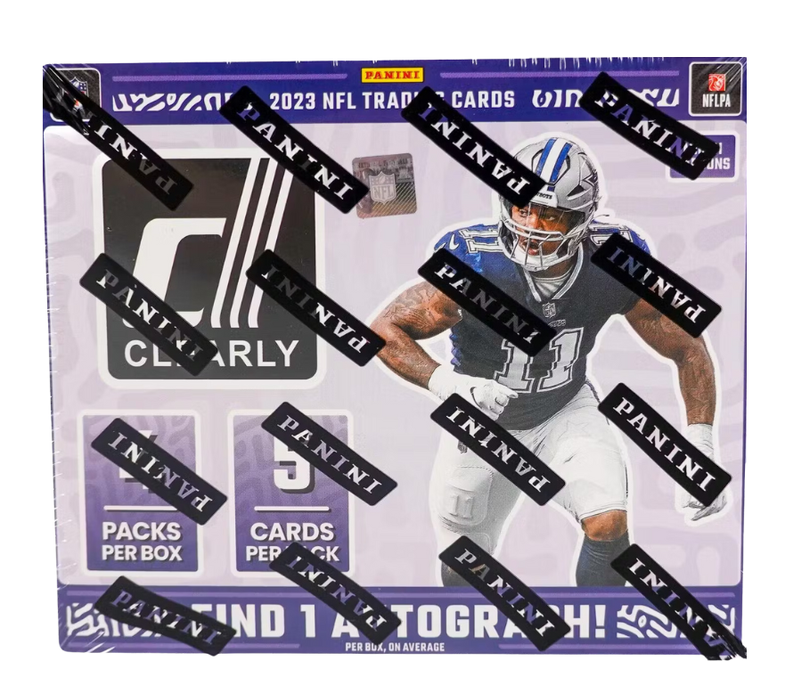 2023 Panini Clearly Donruss Football Hobby Box