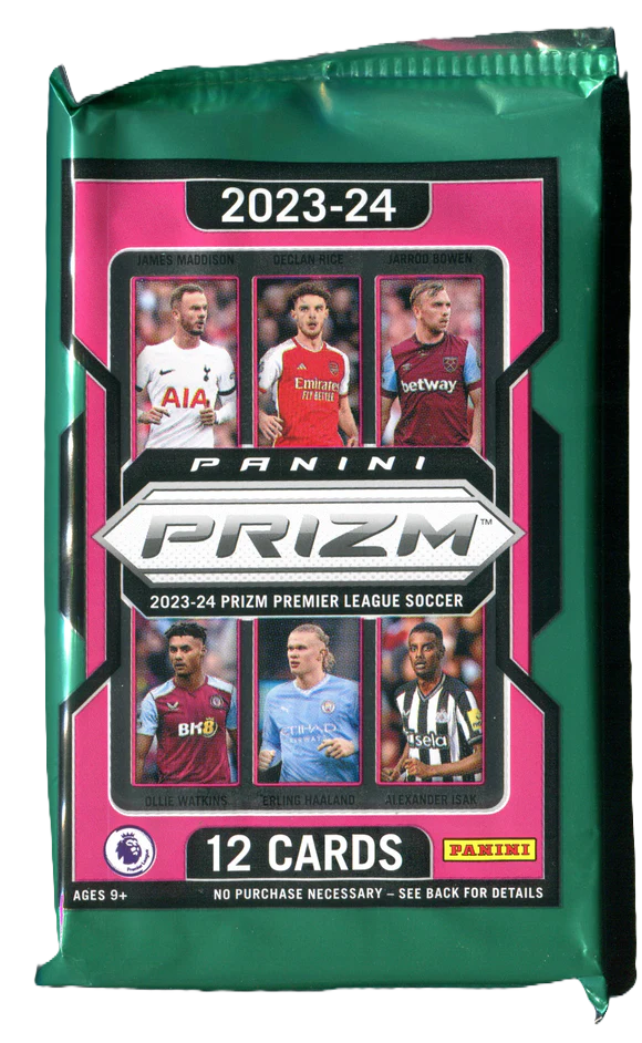 2023-24 Panini Prizm Premier League EPL Soccer Hobby Pack