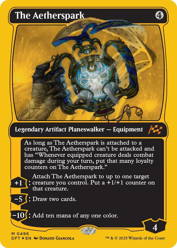 The Aetherspark (First-Place Foil) - Aetherdrift (DFT)