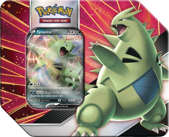 pokemon trading card game tyranitar TCG: V Full Art 155/163 Swsh05: Battle Styles Holo PSA 9 Rout This attack does 30 more damage for each of your opponents Benched Pokemon Tyranitar | Darkness Ablaze |