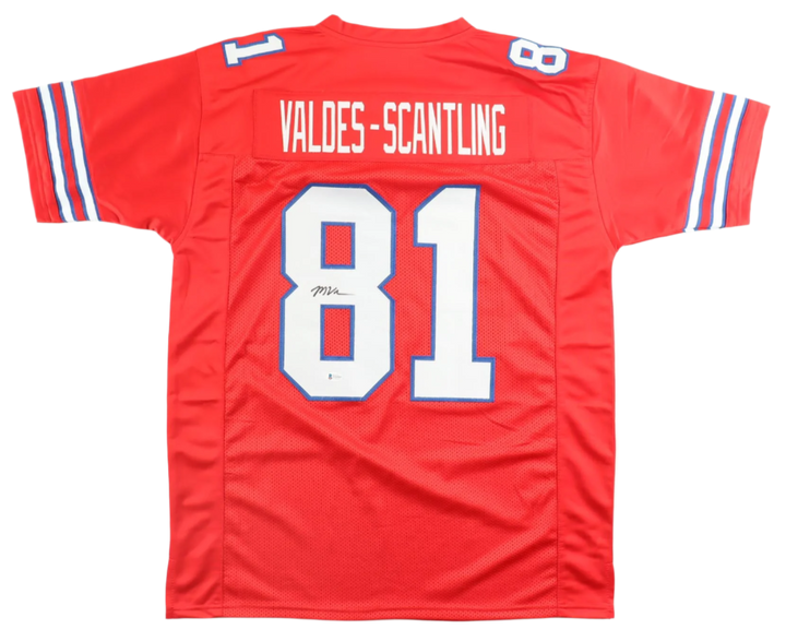 Marquez Valdez-Scantling Autographed Signed Custom Jersey - Beckett Certified
