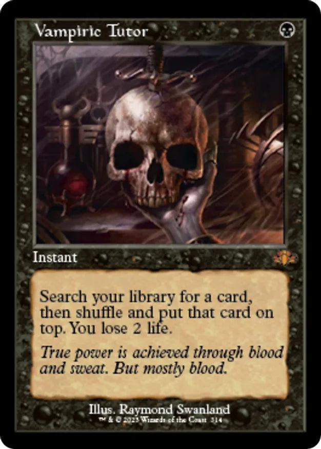 Vampiric Tutor (Retro Frame) - Dominaria Remastered (DMR)