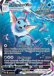 Vaporeon VMAX - SWSH182 - SWSH: Sword & Shield Promo Cards (SWSD)